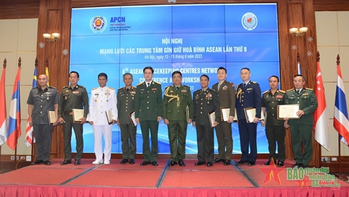 Bế mạc Hội nghị Mạng lưới các trung tâm gìn giữ hòa bình ASEAN lần thứ 8